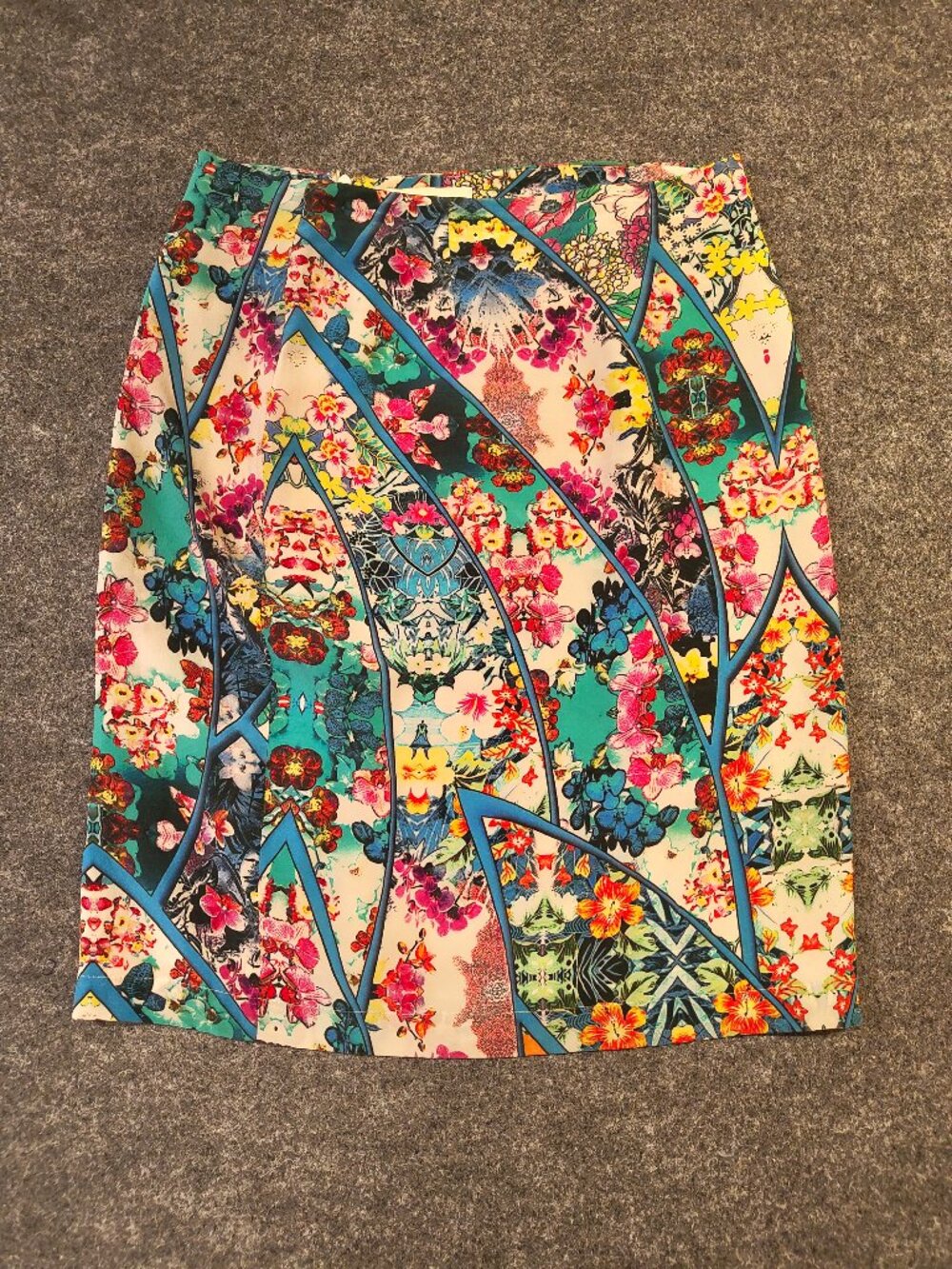 Yumi Kim Multicolor Floral Print Skirt Size Small